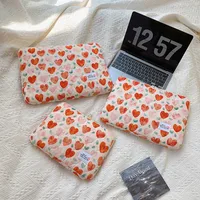 Style New Tulip Hand File Bag 14 Inch Notebook 15 Computer Bag Tablet 11iPad Liner Bag sku image 7