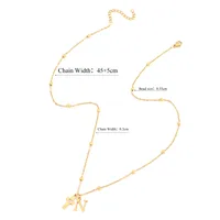 Elegant Simple Style Classic Style Cross Letter Heart Shape 201 Stainless Steel 304 Stainless Steel Women's Pendant Necklace sku image 14