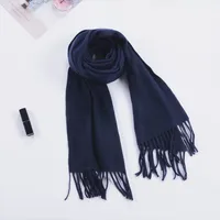 Autumn And Winter Children's Double-sided Plaid Scarf Men's Adult Scarf Hanging Beard Annual Gift Red Scarf Wholesale main image 4