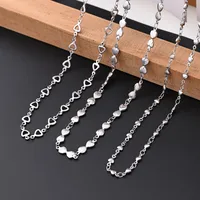 1m/Package 304 Stainless Steel Polished 10x4.5mm 10x5mm 13x3.5mm Jewelry Accessories main image 2