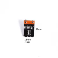 Funny Cool Style Eye Spider Skull Alloy Plating Unisex Brooches sku image 6