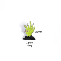 Funny Cool Style Eye Spider Skull Alloy Plating Unisex Brooches sku image 10