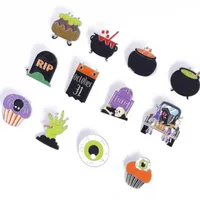Funny Cool Style Eye Spider Skull Alloy Plating Unisex Brooches main image 4