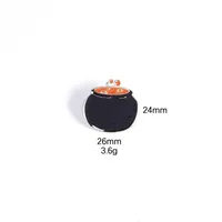Funny Cool Style Eye Spider Skull Alloy Plating Unisex Brooches sku image 7