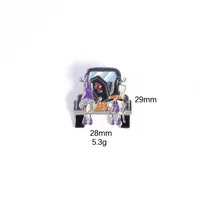 Funny Cool Style Eye Spider Skull Alloy Plating Unisex Brooches sku image 5