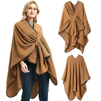 Women's Streetwear Solid Color Imitation Cashmere Acrylic Shawl main image 1