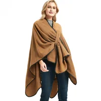 Women's Streetwear Solid Color Imitation Cashmere Acrylic Shawl main image 5