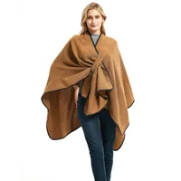 Women's Streetwear Solid Color Imitation Cashmere Acrylic Shawl main image 2