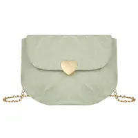 Women's Small Cloth Solid Color Streetwear Shell Magnetic Buckle Shoulder Bag Crossbody Bag main image 3