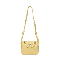 Retro Western Style Children's Bag  New PU Litchi Pattern Mini Portable Crossbody Shoulder Small Square Bag Trendy sku image 1