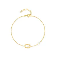 925 Sterling Silver Bracelets Elegant Simple Style Streetwear main image 5