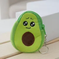 Women's Fruit Plush Zipper Kids Wallets sku image 6