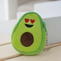 Women's Fruit Plush Zipper Kids Wallets sku image 7