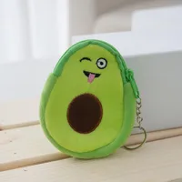 Women's Fruit Plush Zipper Kids Wallets sku image 9