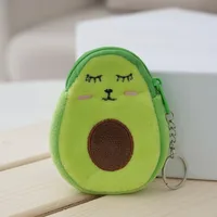 Women's Fruit Plush Zipper Kids Wallets sku image 10