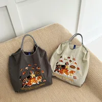 Women's Vintage Style Classic Style Printing Animal Nylon Shopping Bags main image 3