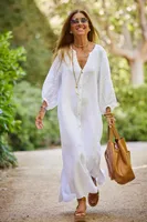 Casual Loose Long Shirt Dress Women sku image 4
