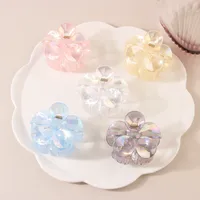 Women's Simple Style Classic Style Flower Plastic Resin Stoving Varnish Hair Claws main image 1