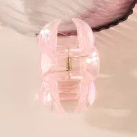 Women's Simple Style Classic Style Flower Plastic Resin Stoving Varnish Hair Claws main image 3