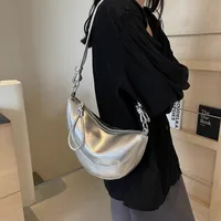 Niche Underarm Bag Women's Summer  New Fashion Saddle Bag Casual Denim Crossbody Bag main image 3