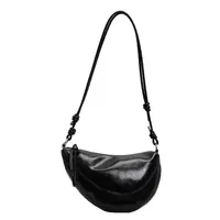 Niche Underarm Bag Women's Summer  New Fashion Saddle Bag Casual Denim Crossbody Bag sku image 1