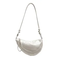Niche Underarm Bag Women's Summer  New Fashion Saddle Bag Casual Denim Crossbody Bag sku image 2