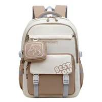 New Wholesale Schoolbag Primary School Student Schoolbag Burden Reduction Ridge Protection Shoulder Bag Small Fresh Schoolbag Junior Senior High School Student Schoolbag sku image 1