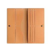 Long Wallet Men's Wholesale Full Top Layer Leather Leather Clutch Men's Multi-card Ultra-thin Card Wallet main image 4