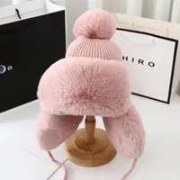 Women's Simple Style Classic Style Solid Color Eaveless Trapper Hat sku image 5