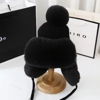 Women's Simple Style Classic Style Solid Color Eaveless Trapper Hat sku image 3