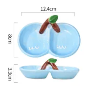 Cute Cherry Ceramics Seasoning Dish 1 Piece main image 6