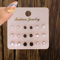 Fashion Octopus Zircon Earrings Set Nhsd150986 sku image 14