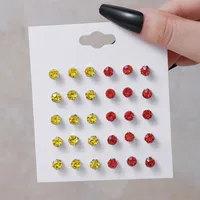 Fashion Octopus Zircon Earrings Set Nhsd150986 sku image 10