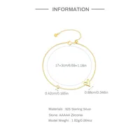 925 Sterling Silver Bracelets Elegant Simple Style Streetwear main image 6