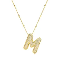 Wholesale Jewelry Simple Style Letter 304 Stainless Steel Pendant Necklace sku image 25