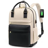New Girls Backpack Fashion Large Capacity Laptop Bag Portable Travel Backpack Men's Bag main image 4