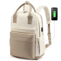 New Girls Backpack Fashion Large Capacity Laptop Bag Portable Travel Backpack Men's Bag main image 1