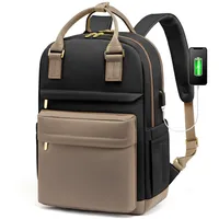 New Girls Backpack Fashion Large Capacity Laptop Bag Portable Travel Backpack Men's Bag main image 5
