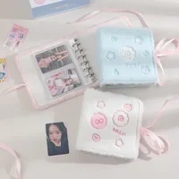 New And New Cute Fish Plate Loose-leaf Album Student Three-inch Polaroid Collection Card Album main image 4