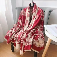 Women's Elegant Streetwear Printing Polyester Shawl main image 1