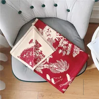 Women's Elegant Streetwear Printing Polyester Shawl sku image 1