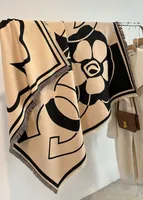 Women's IG Style Classic Style Printing Color Block Imitation Cashmere Polyester Scarf sku image 18