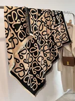 Women's IG Style Classic Style Printing Color Block Imitation Cashmere Polyester Scarf sku image 22