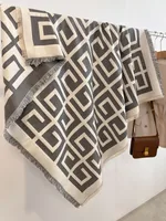 Women's IG Style Classic Style Printing Color Block Imitation Cashmere Polyester Scarf sku image 11