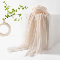 Women's Simple Style Solid Color Polyester Silk Scarf sku image 48