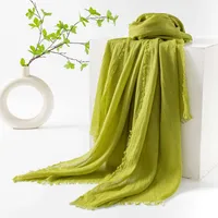 Women's Simple Style Solid Color Polyester Silk Scarf sku image 55