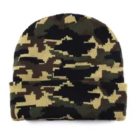 Unisex Retro Classic Style Cow Pattern Leopard Eaveless Wool Cap sku image 12