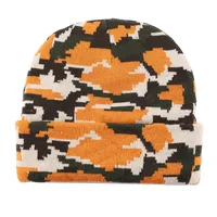 Unisex Retro Classic Style Cow Pattern Leopard Eaveless Wool Cap sku image 5