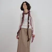 Women's Punk Streetwear Irregular Acrylic Scarf main image 2
