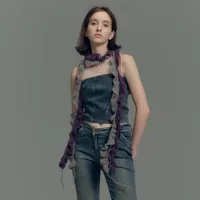 Women's Punk Streetwear Irregular Acrylic Scarf main image 4